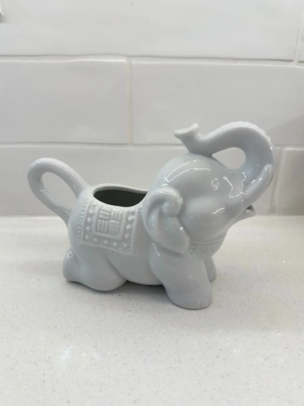 Pier one elephant creamer